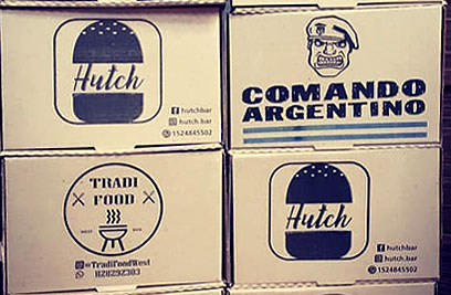 Cajas para Hamburguesas Empanadas Personalizadas